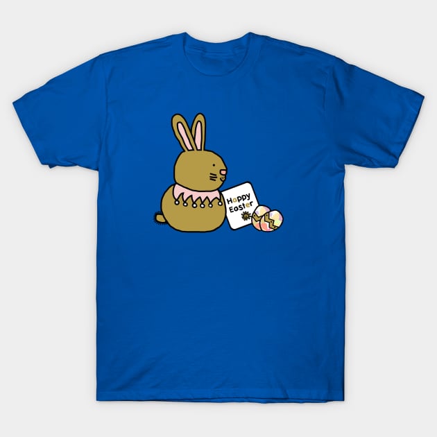 Happy Easter Bunny T-Shirt by ellenhenryart